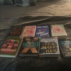 Assorted Paperback and Hardcover Contemporary Fiction Book Lot - Various Authors